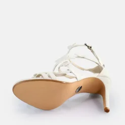 Store BUFFALO Miranda Butterfly Sandales A Talon Veganes Blanc