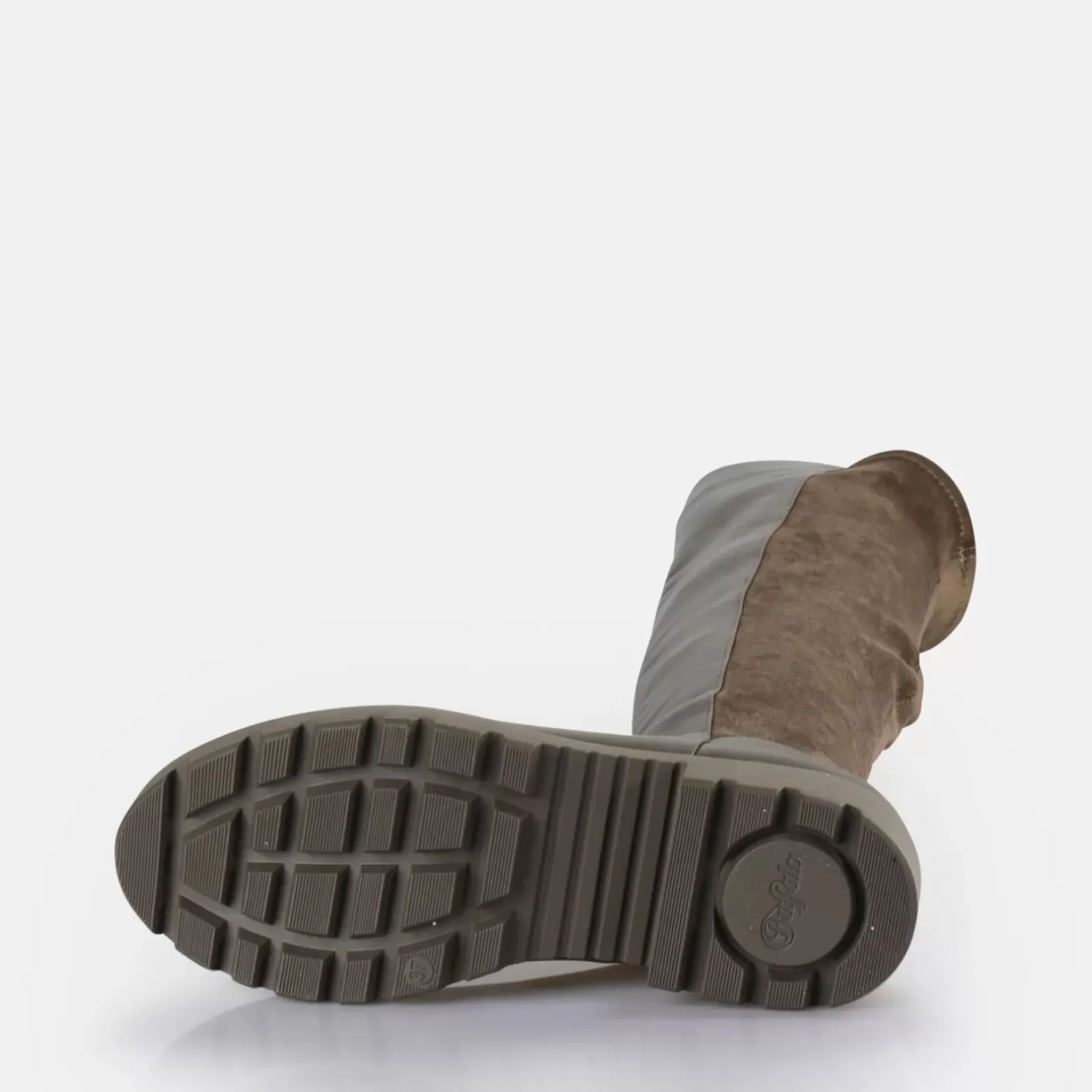 Store BUFFALO Mireya Overknee Bottes Vegan Taupe