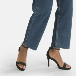 Discount BUFFALO Monroe 2 Sandales Veganes Noir