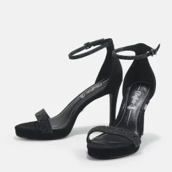 Discount BUFFALO Monroe 2 Sandales Veganes Noir