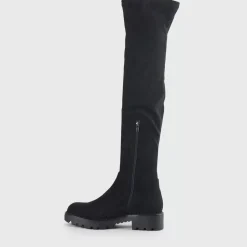 Shop BUFFALO Myrna Bottes Plates Veganes Noir