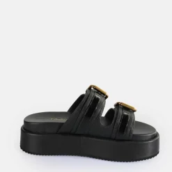 Flash Sale BUFFALO Noa Ari Sandales A Plateforme Veganes Noir