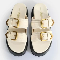 Best BUFFALO Noa Ari Sandales A Plateforme Veganes Creme