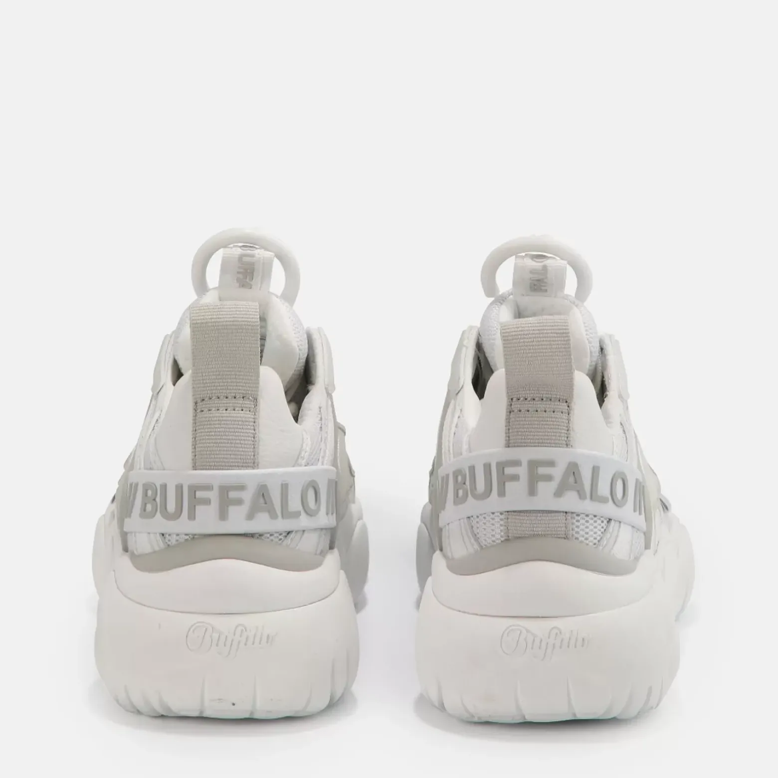 Cheap BUFFALO Oarbis Hike Baskets Basses Veganes Blanc