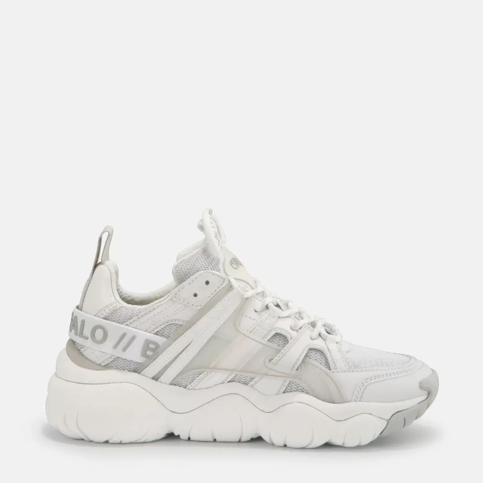 Cheap BUFFALO Oarbis Hike Baskets Basses Veganes Blanc