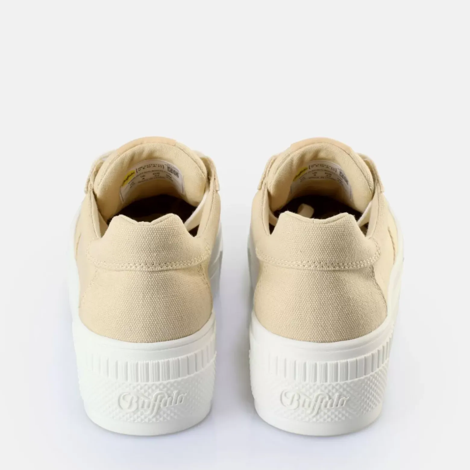Outlet BUFFALO Paired Baskets Basses Veganes Beige