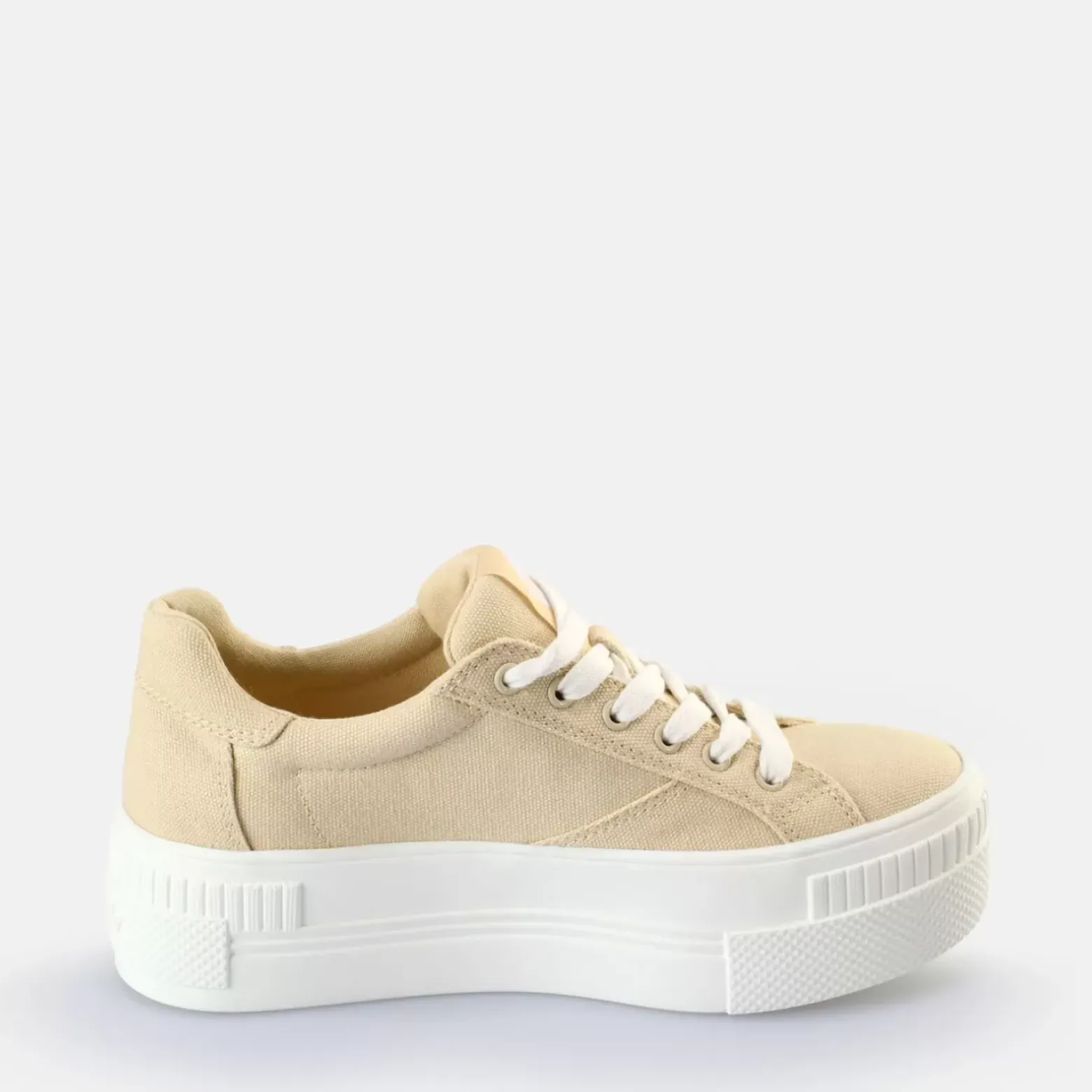 Outlet BUFFALO Paired Baskets Basses Veganes Beige