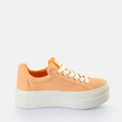 Cheap BUFFALO Paired Baskets Basses Veganes Peche Orange