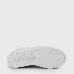 Online BUFFALO Paired Ph Baskets Nubuck Blanc Blanc Casse