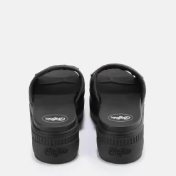 Flash Sale BUFFALO Paired Sld Sandales Veganes Noir