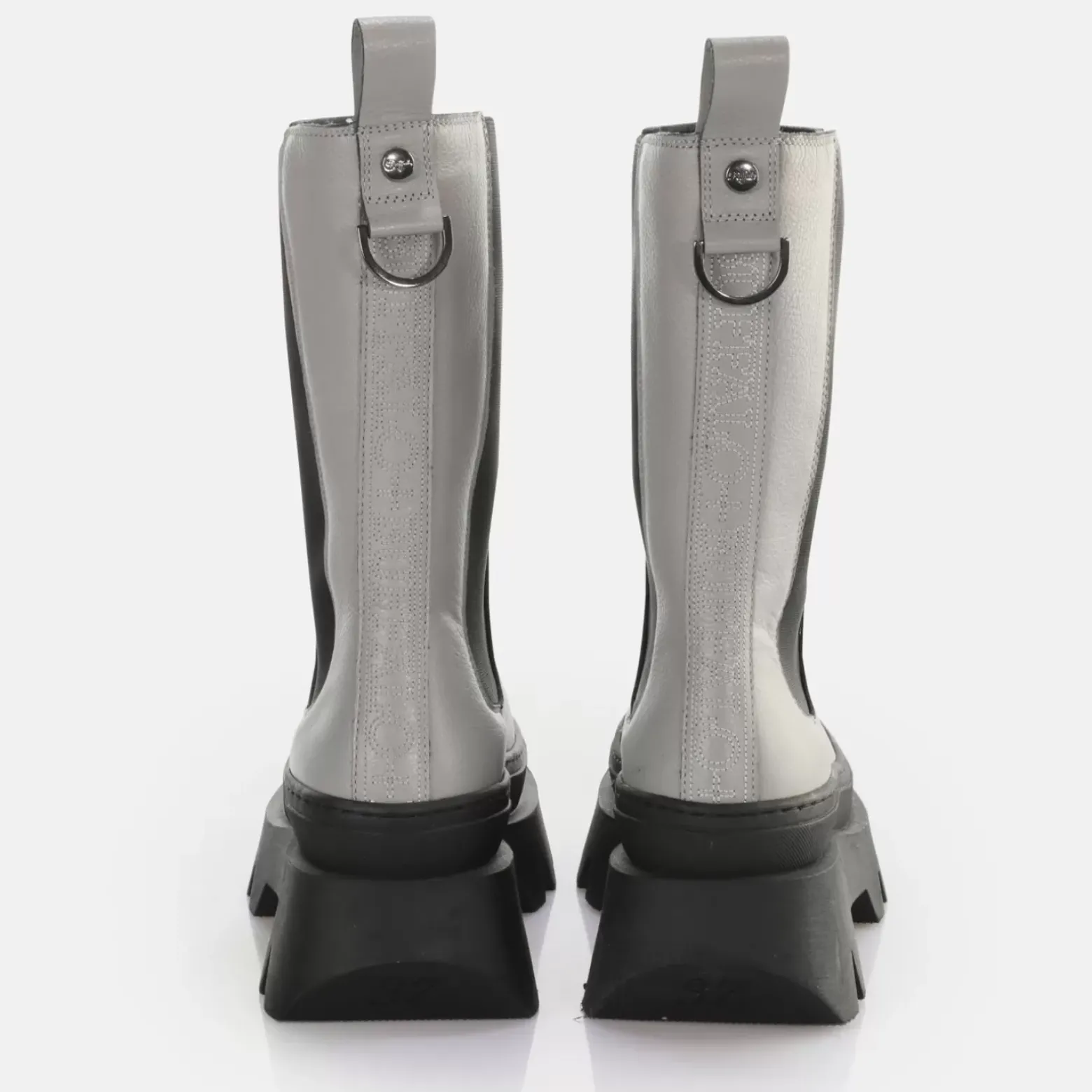 Best Sale BUFFALO Parker Chelsea Bottes Gris