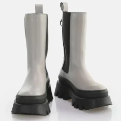 Best Sale BUFFALO Parker Chelsea Bottes Gris