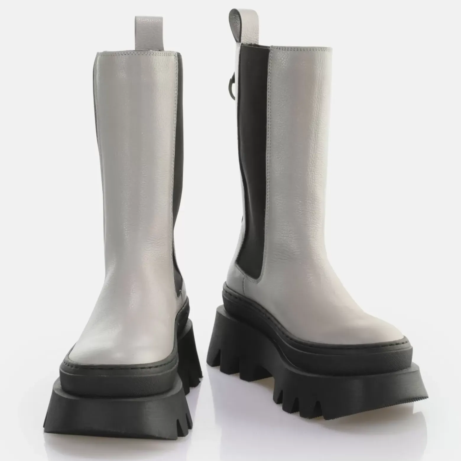 Best Sale BUFFALO Parker Chelsea Bottes Gris