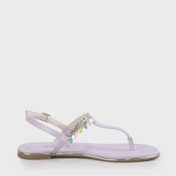 Shop BUFFALO Rachel Charms Sandales Veganes Mauve Violet