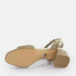 Online BUFFALO Rainelle Sandales A Talon Vegan Or