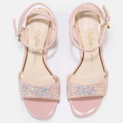 Cheap BUFFALO Rainelle Sandalette Vegan Rose Rose Vif