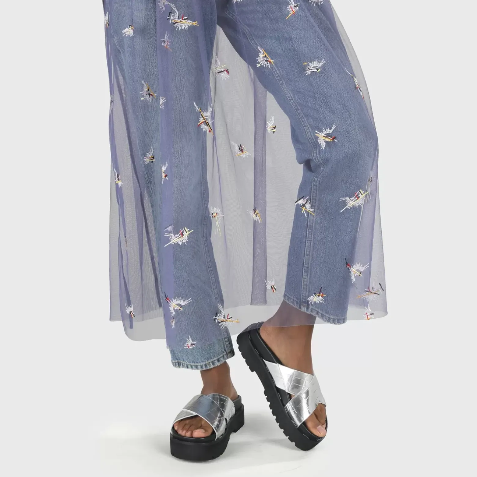 Cheap BUFFALO Ramira Sandales Veganese Argent