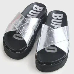 Cheap BUFFALO Ramira Sandales Veganese Argent