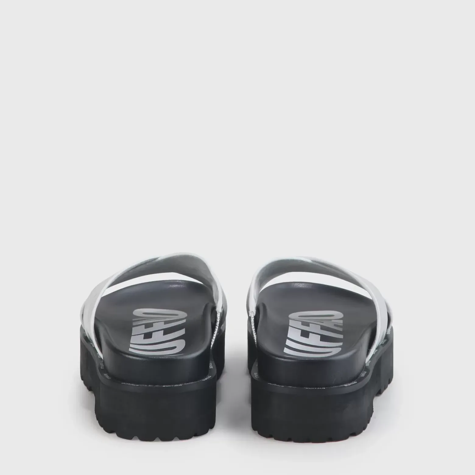 Cheap BUFFALO Ramira Sandales Veganese Argent