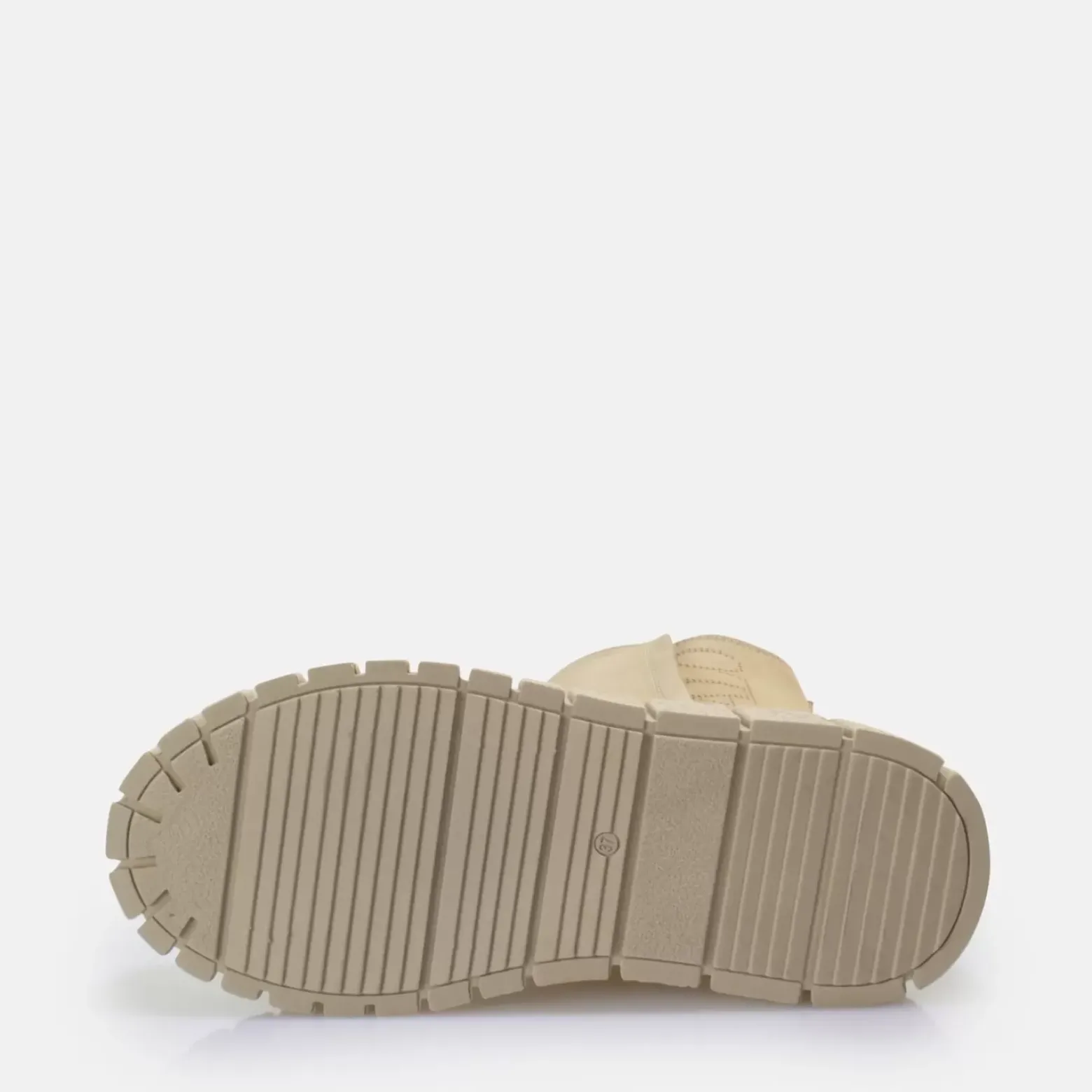 Best Sale BUFFALO Rampa Zip Warm Bottines Creme