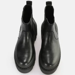 Shop BUFFALO Raven Chelsea Bottines Vegan Pour Homme Noir