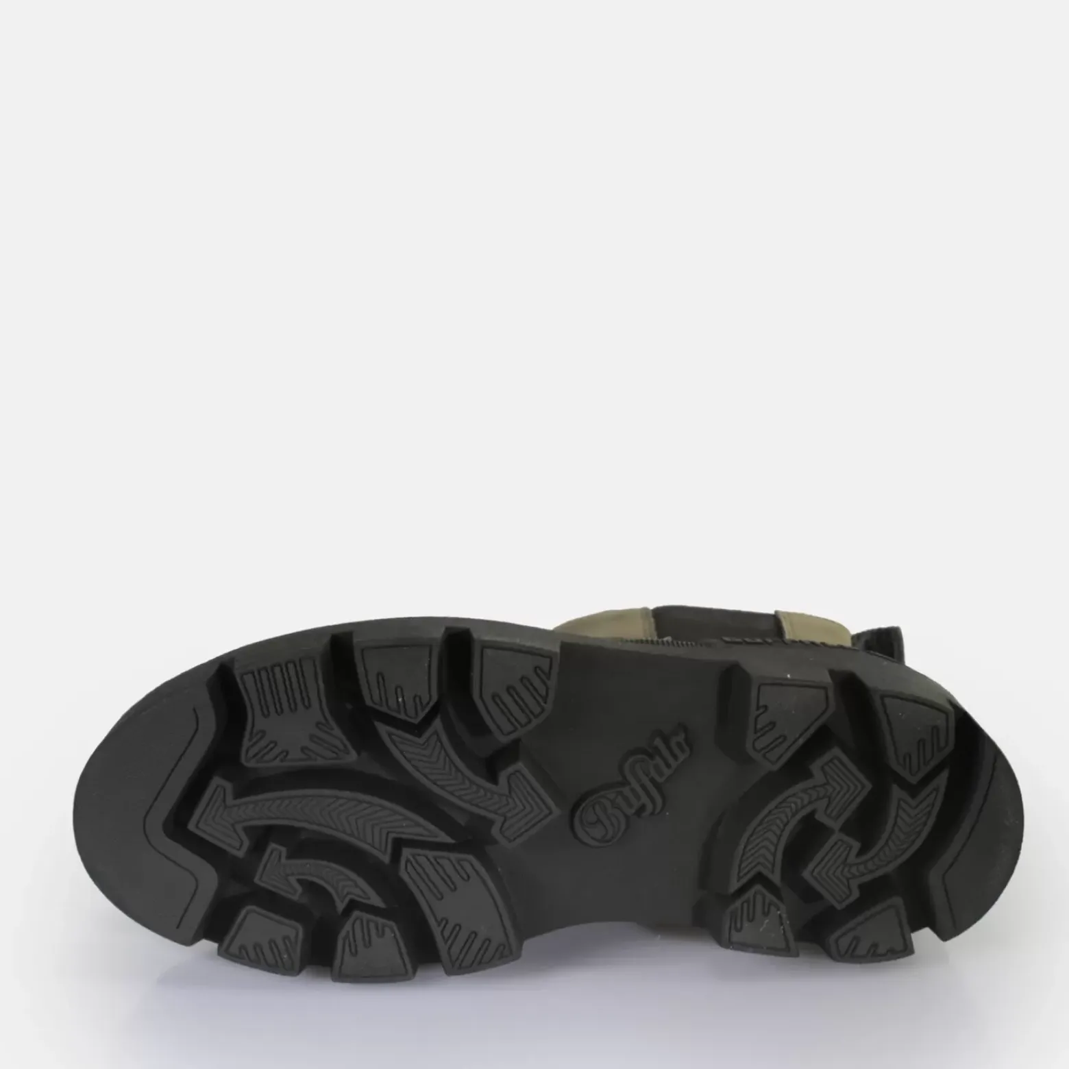 Cheap BUFFALO Raven Chelsea Bottines Vegan Kaki/Noir Beige