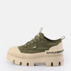 Cheap BUFFALO Raven Laceup Lo Men Beige
