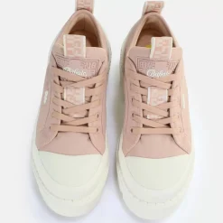 Clearance BUFFALO Raven Lo Baskets Basses Vegan Mauve Violet