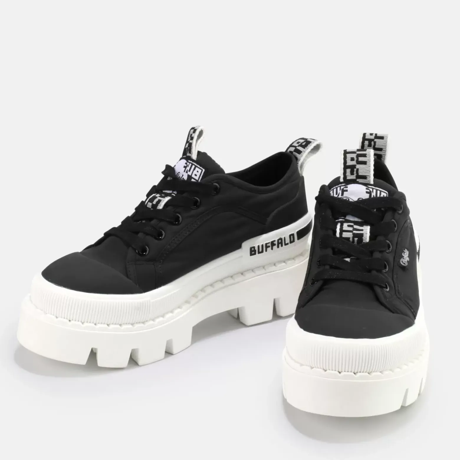 Store BUFFALO Raven Lo Baskets Hommes Noir