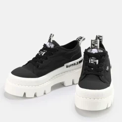 Hot BUFFALO Raven Lo Baskets Veganes Noir