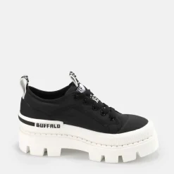 Hot BUFFALO Raven Lo Baskets Veganes Noir