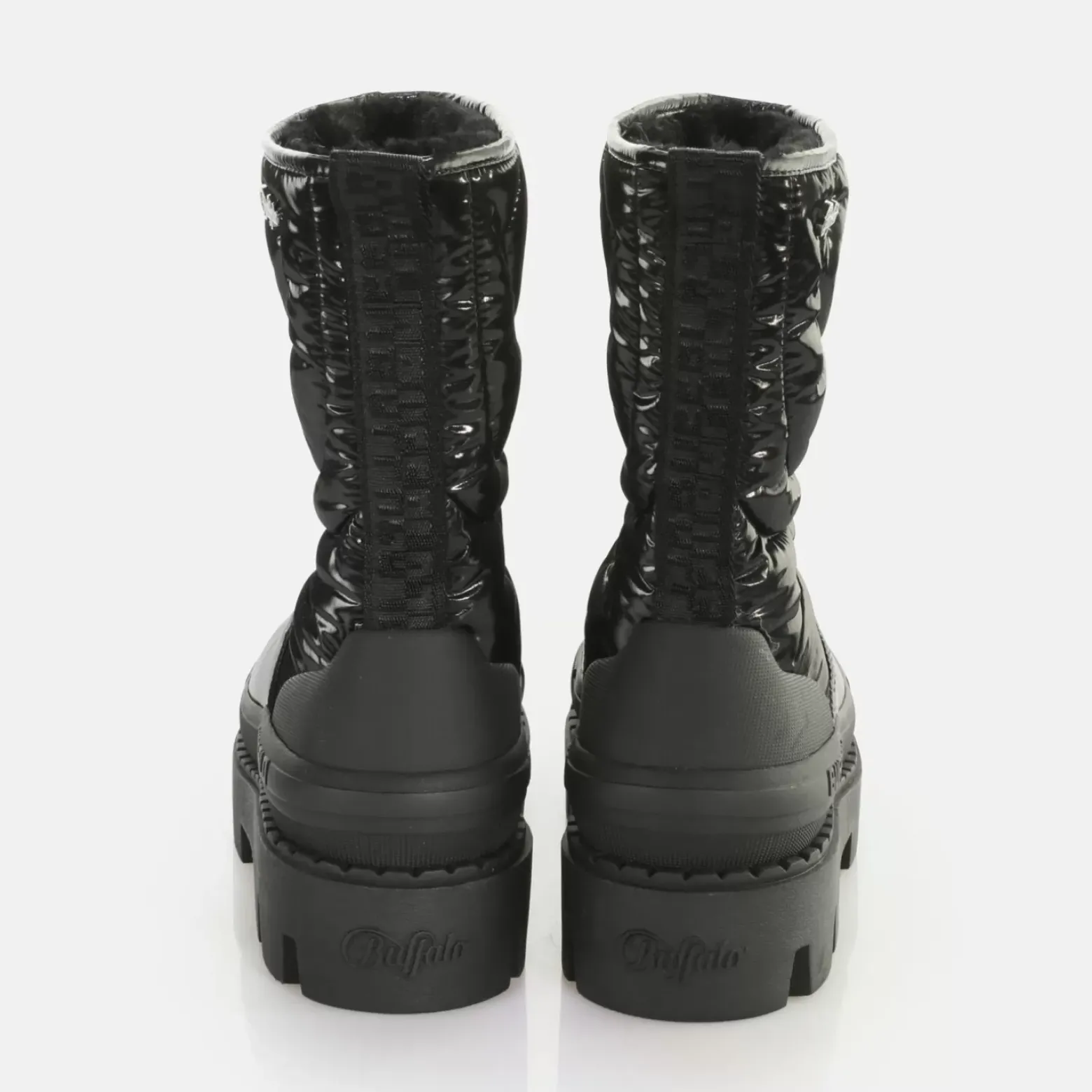 Discount BUFFALO Raven Snow Boot Bottines Vegan Noir