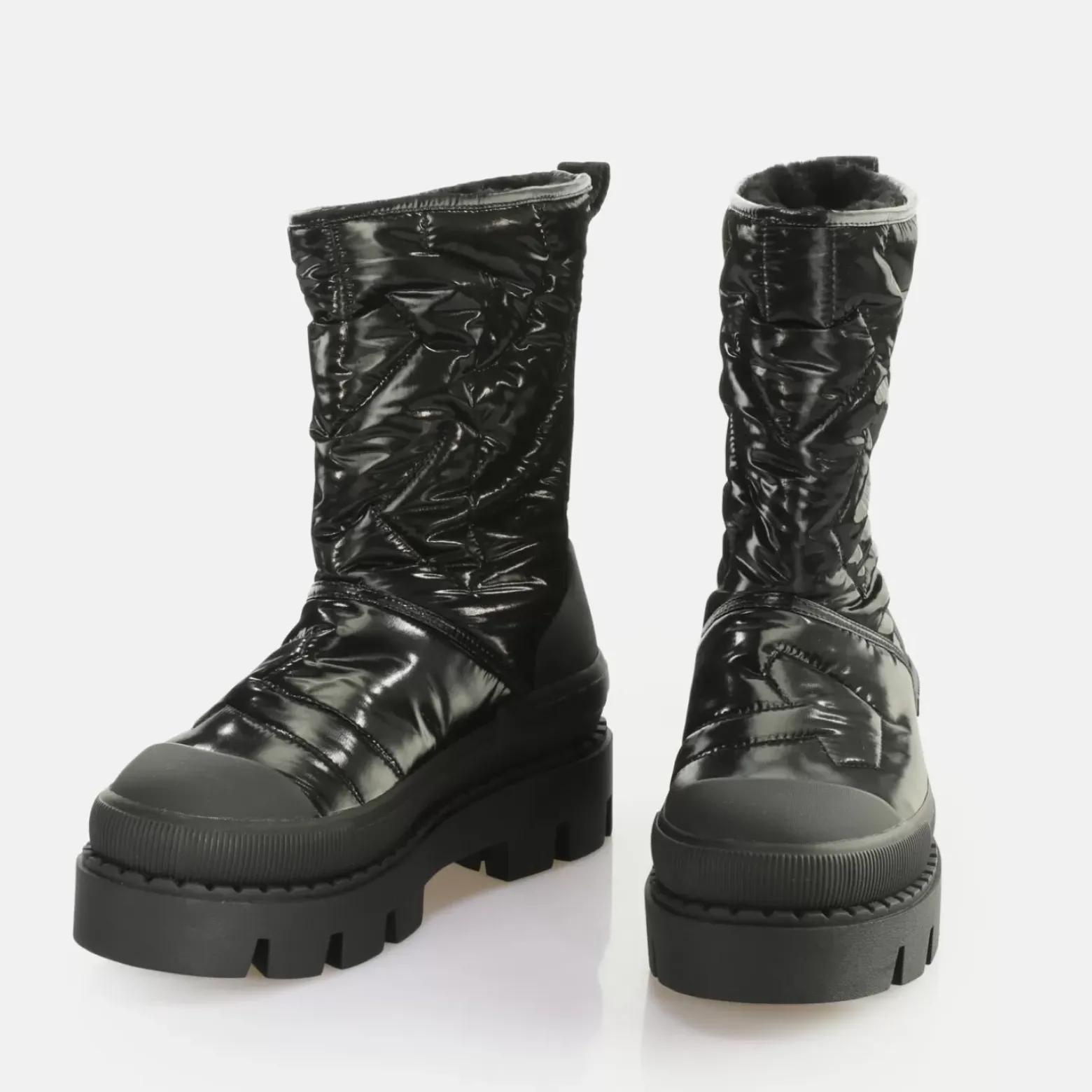 Discount BUFFALO Raven Snow Boot Bottines Vegan Noir