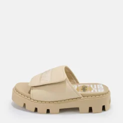 Best Sale BUFFALO Raven Tec-Sld Sandales Veganes Beige