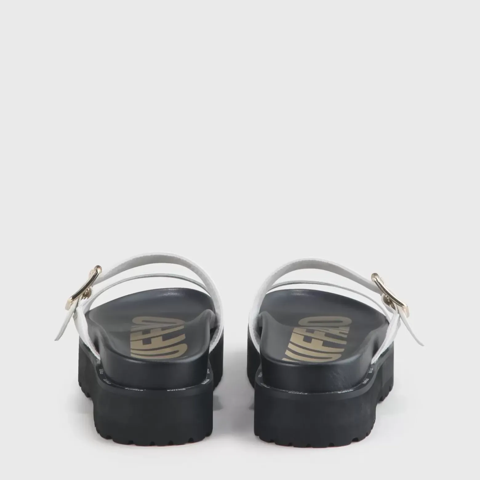 Hot BUFFALO Raya Sandales Veganes Blanc