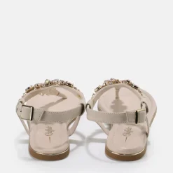 New BUFFALO Rhonda Sandales Veganes Beige