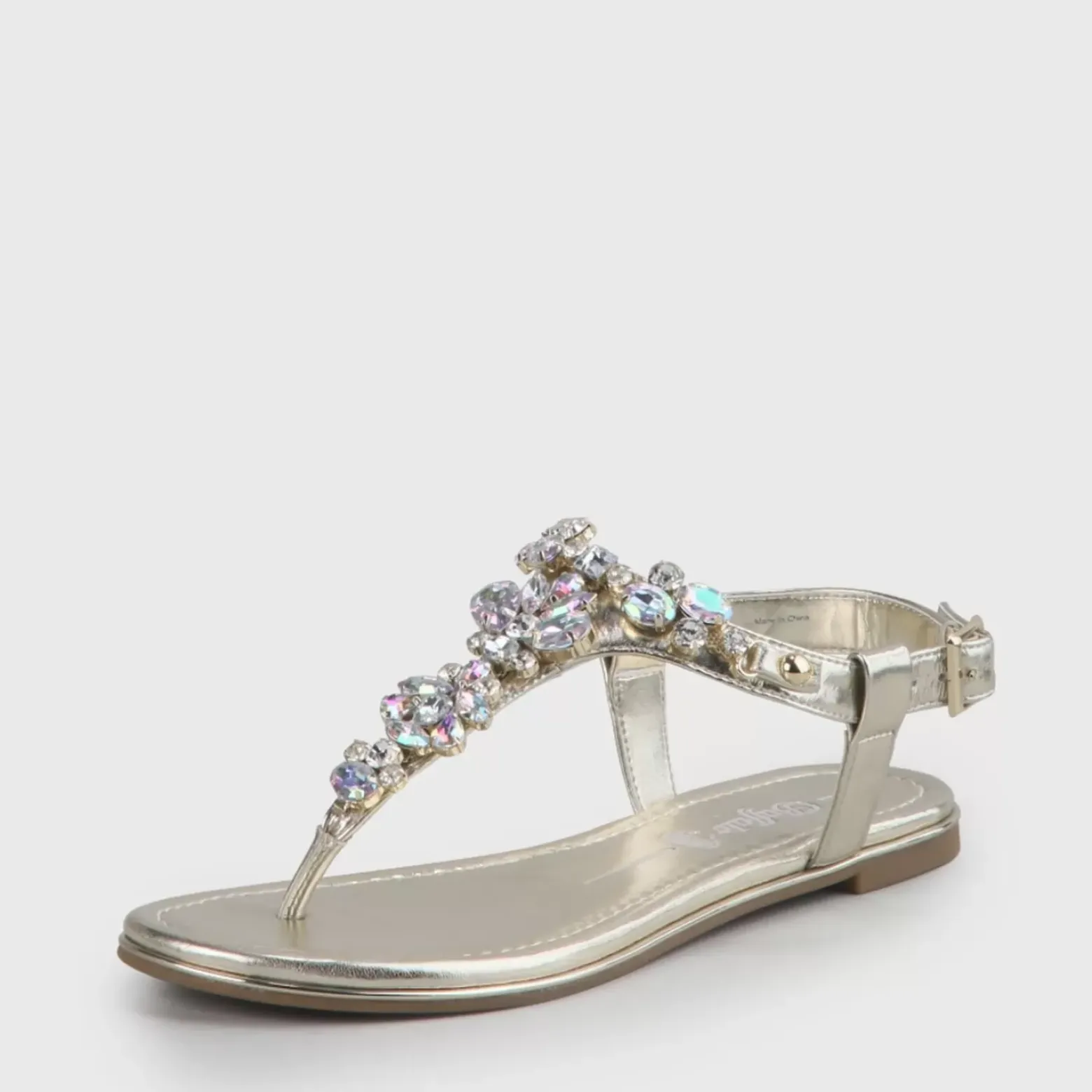 Best BUFFALO Rhonda Sandales Veganes D E Or