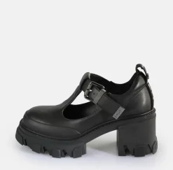 Clearance BUFFALO Riot Jane Chaussures Basses Veganes Noir