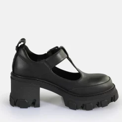 Clearance BUFFALO Riot Jane Chaussures Basses Veganes Noir