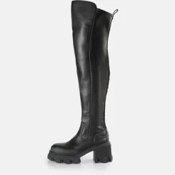 Hot BUFFALO Riot Over Bottes Vegan Noir