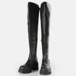 Hot BUFFALO Riot Over Bottes Vegan Noir