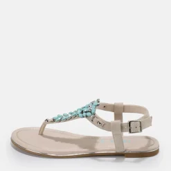 Flash Sale BUFFALO Rosalie Sandales Veganes Vert Menthe Turkis