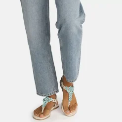 Flash Sale BUFFALO Rosalie Sandales Veganes Vert Menthe Turkis