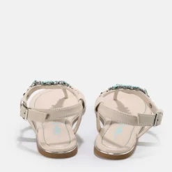 Flash Sale BUFFALO Rosalie Sandales Veganes Vert Menthe Turkis