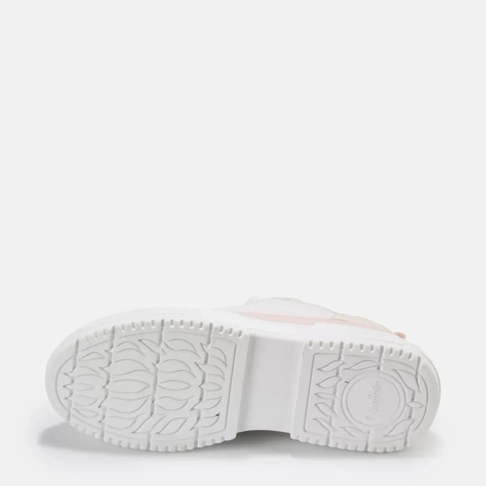 Sale BUFFALO Rse Fox Lo Baskets Veganes Blanc Rose Vif