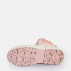 Flash Sale BUFFALO Rse Mid Baskets Hautes Vegan Rose/ Blanc