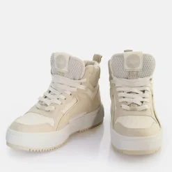 Best Sale BUFFALO Rse Mid Baskets Hautes Vegan Beige