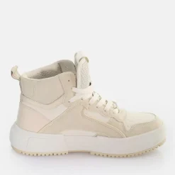 Best Sale BUFFALO Rse Mid Baskets Hautes Vegan Beige