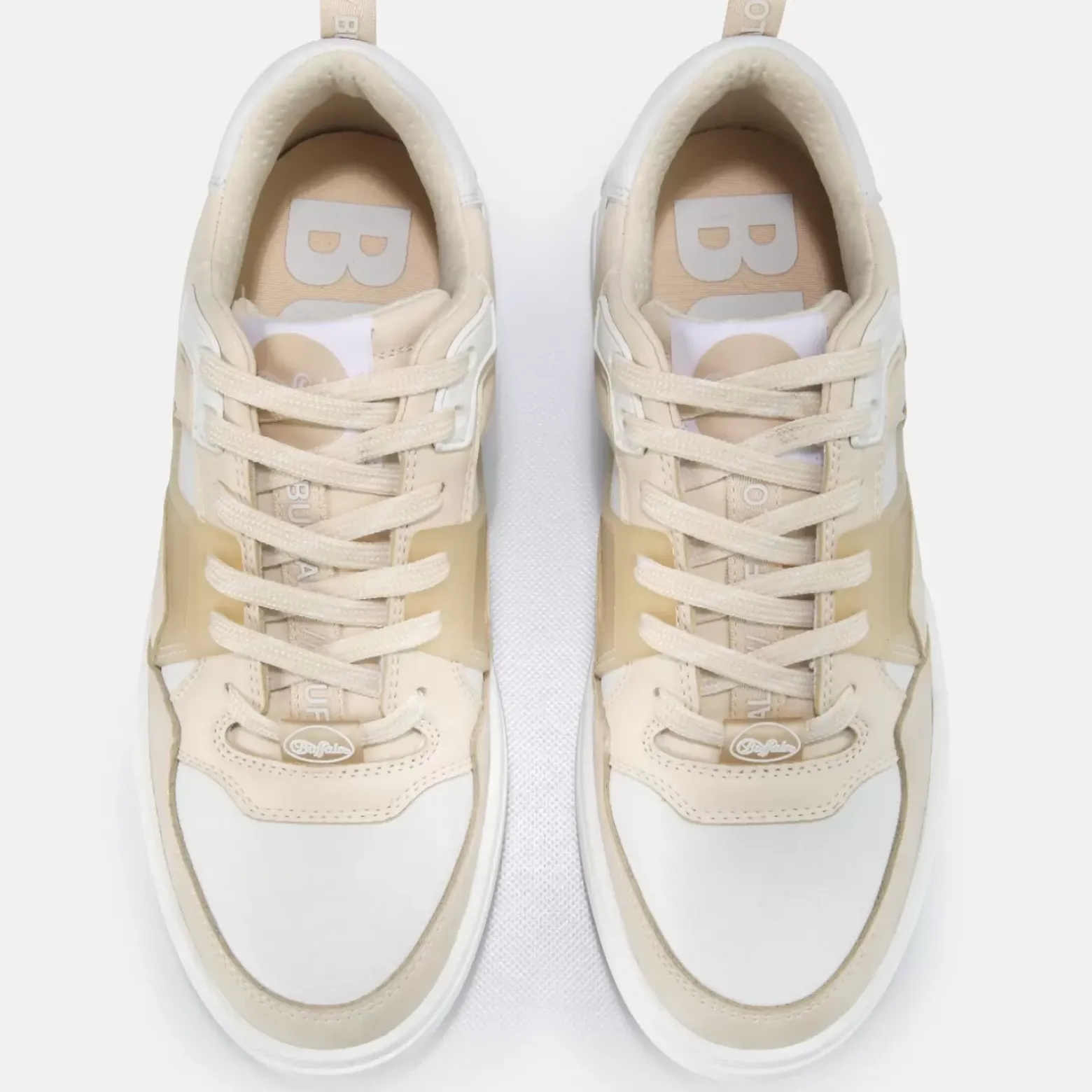 Fashion BUFFALO Rse V2 Baskets Basses Veganes Blanc/ Creme