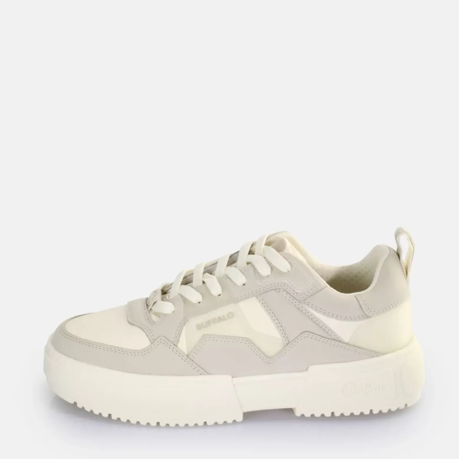 Hot BUFFALO Rse V2 Baskets Basses Vegan Gris/Creme Grau-Beige